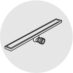 European style floor drain